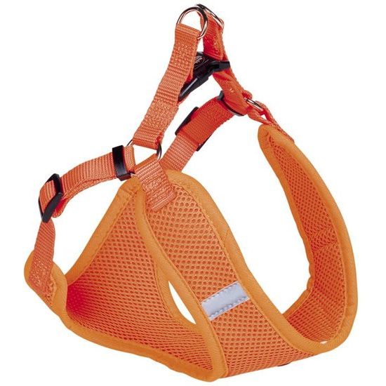 Nobby hrudní postroj S neon oranžová