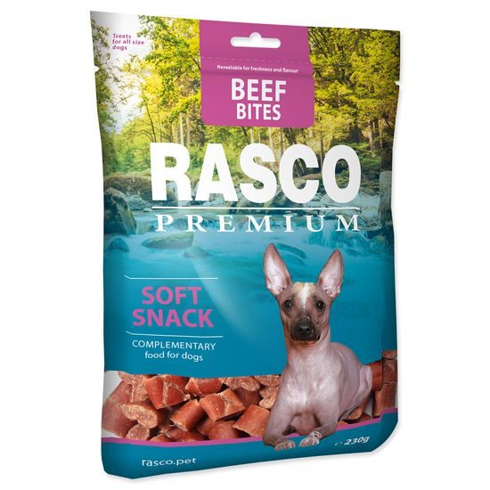 Pochoutka RASCO Premium kousky z hovězího masa