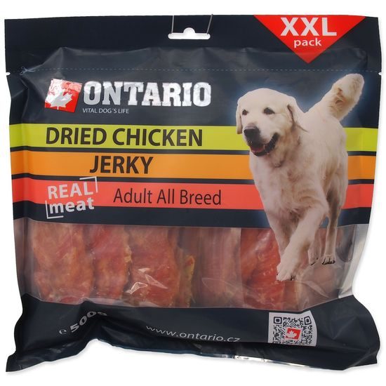 Snack ONTARIO Dog Dry Chicken Jerky