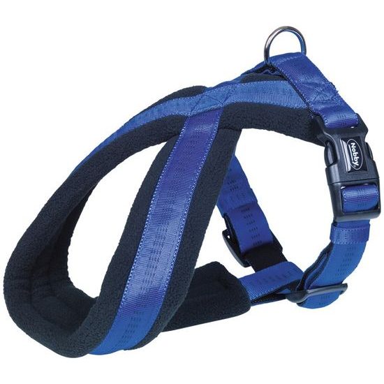 Nobby SOFT GRIP COMFORT postroj do X modrý L/XL 70-100cm