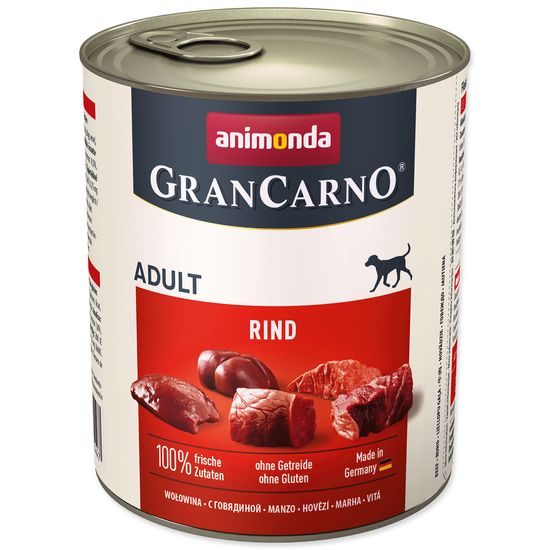 Konzerva ANIMONDA Gran Carno hovězí