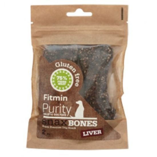 Fitmin dog Purity Snax BONES liver 2ks PURITY