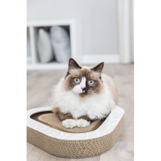 Škrábací karton image dřevo, uvnitř míčky, 36x5x36cm