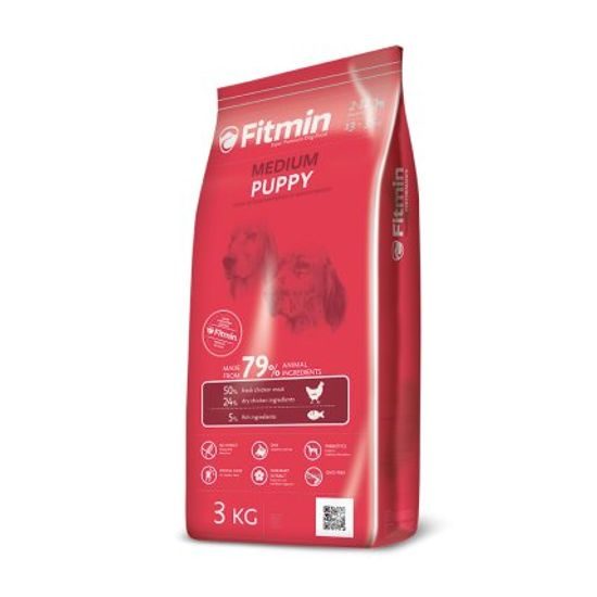 Fitmin kompletní krmivo pro psy Medium Puppy 3 kg