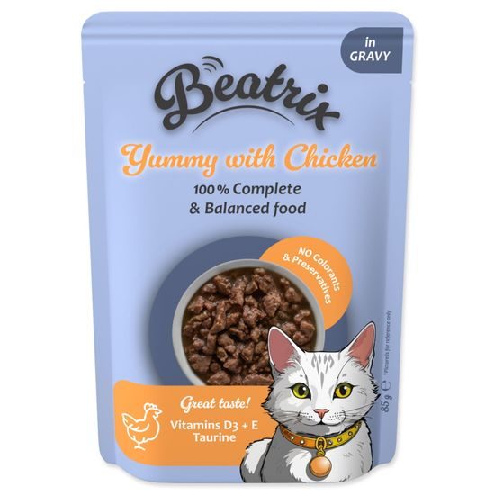 Kapsička Beatrix Adult s kuřecím 85g