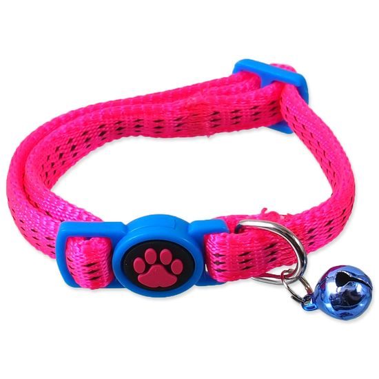 Obojek MAGIC CAT Nylon růžový XS