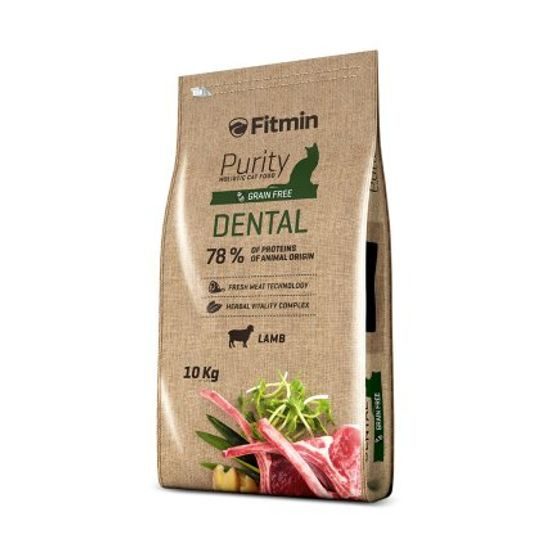 Fitmin kompletní krmivo pro kočky Purity Dental 10 kg