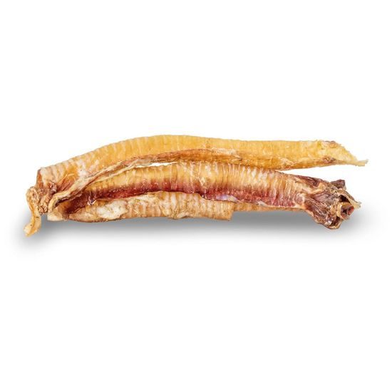 KIDDOG 100 % Natural Snack jehněčí průdušnice (hrtan) 250 g / 10 -11 ks