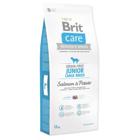 BRIT Care Grain-free Junior Large Breed Salmon & Potato 12 kg