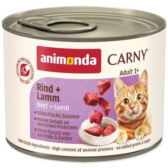 Konzerva ANIMONDA Carny Adult hovězí + jehně