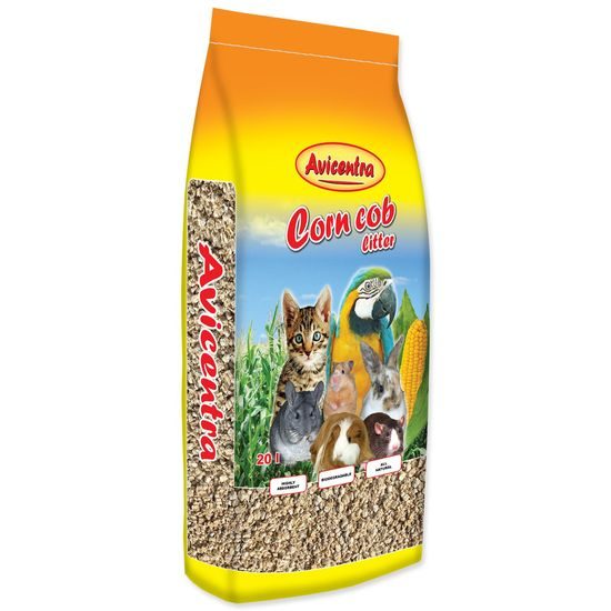 Podestýlka AVICENTRA kukuřičná hrubá