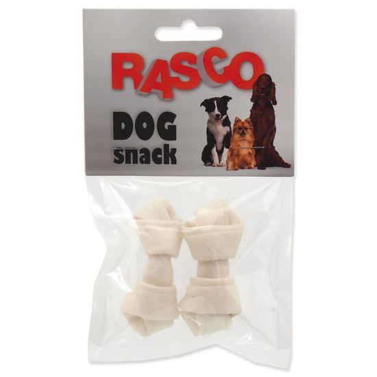 Uzle RASCO Dog buvolí bílé 6,25 cm