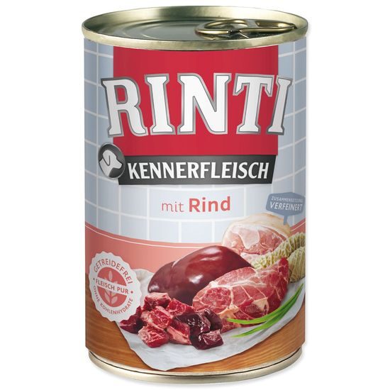 Konzerva RINTI Kennerfleisch hovězí