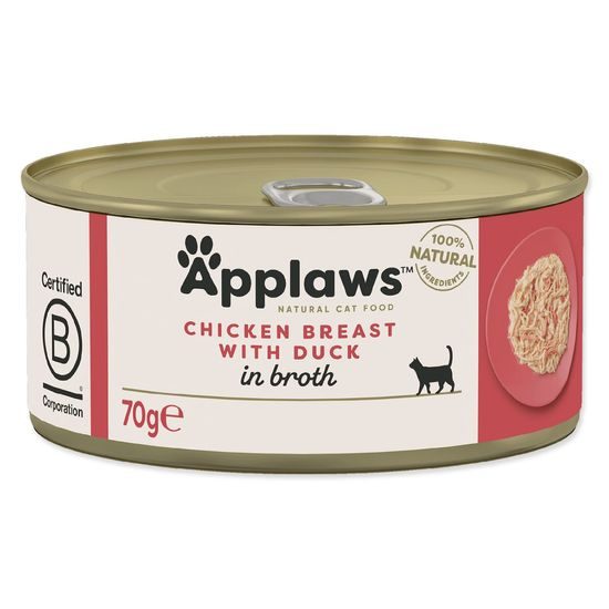 Konzerva APPLAWS Cat Chicken & Duck