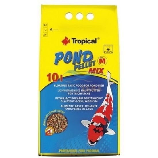 Tropical Pond Pellet Mix 10l sáček