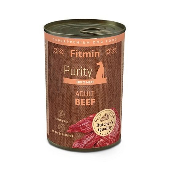 Fitmin Purity Konzerva hovězí pro psy 400 g