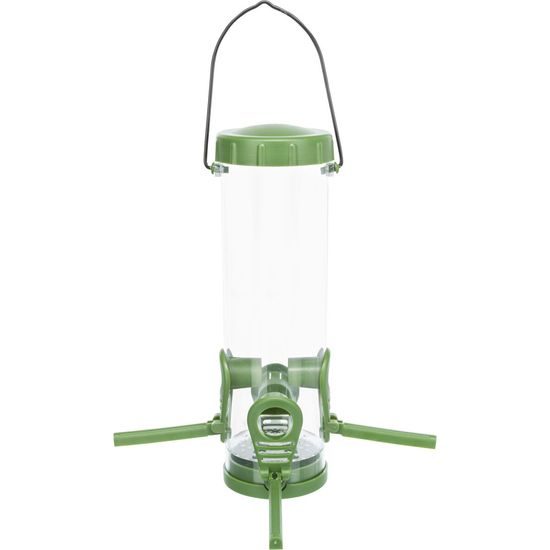 Zahradní závěsné automatické krmítko 4 otvory 450ml/23cm