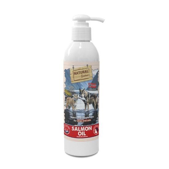 Natural Greatness lososový olej Cat & Dog, 250 ml