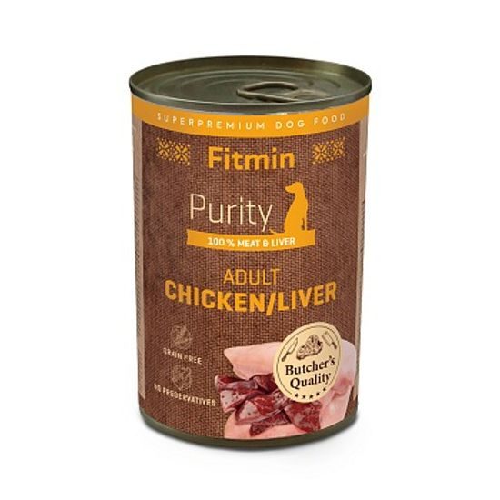 Fitmin Purity Konzerva kuřecí pro psy 400 g