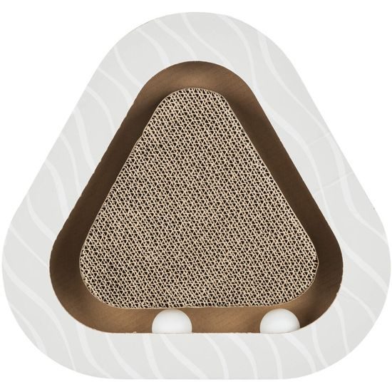 Škrábací karton image dřevo, uvnitř míčky, 36x5x36cm