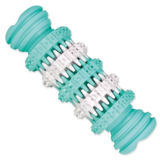 Hračka TRIXIE Denta Fun gumová kost mátová 11,5 cm