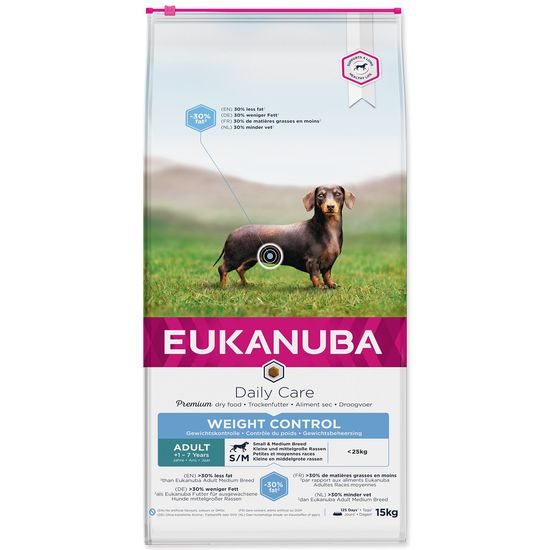 EUKANUBA Adult Small & Medium Breed Weight Control