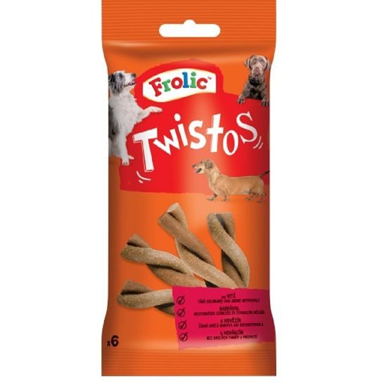 Frolic Twistos hovězí 105g