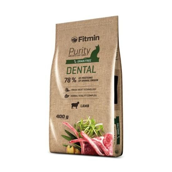 Fitmin kompletní krmivo pro kočky Purity Dental 400 g