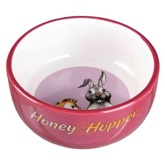 Keramická miska Honey-Hopper pro morče, králíka 250ml/11cm