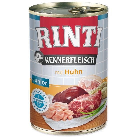 Konzerva RINTI Kennerfleisch Junior kuře
