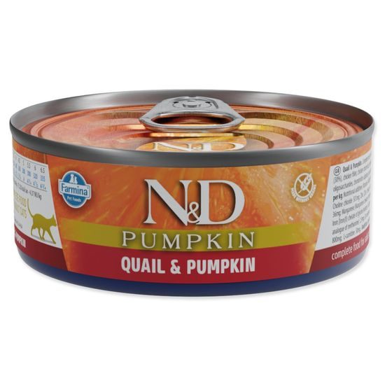 KONZERVA N&D CAT QUAIL & PUMPKIN 70 GR