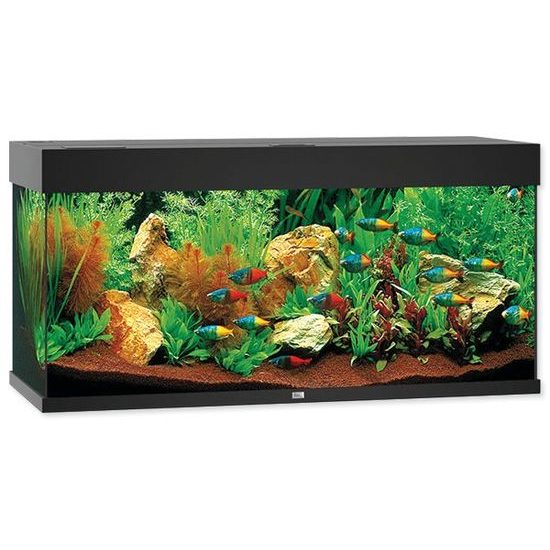 Akvárium set JUWEL Rio LED 180 černé