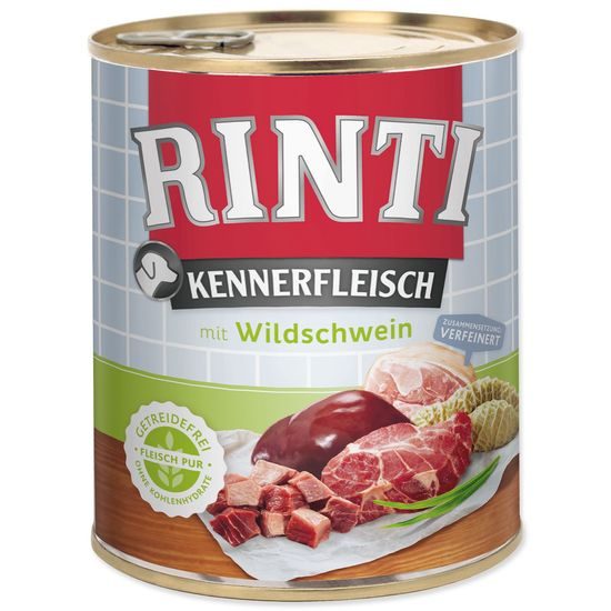 Konzerva RINTI Kennerfleisch divočák