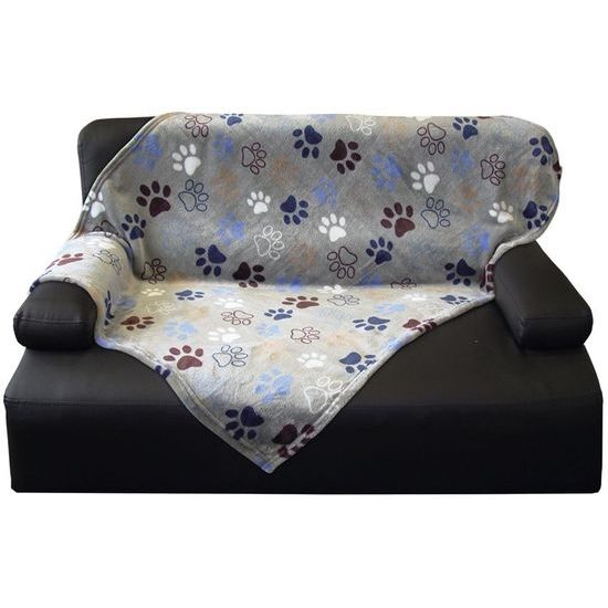 Nobby Classic LISSI flísová deka světle šedá 100x150cm