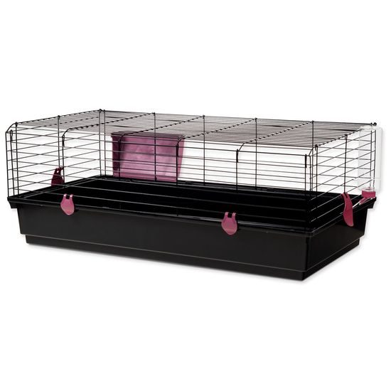 Klec SMALL ANIMALS Michal černá s červenou výbavou