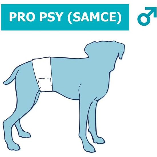 Nobby papírové pleny pro psy S-M 30-46cm (12 ks)