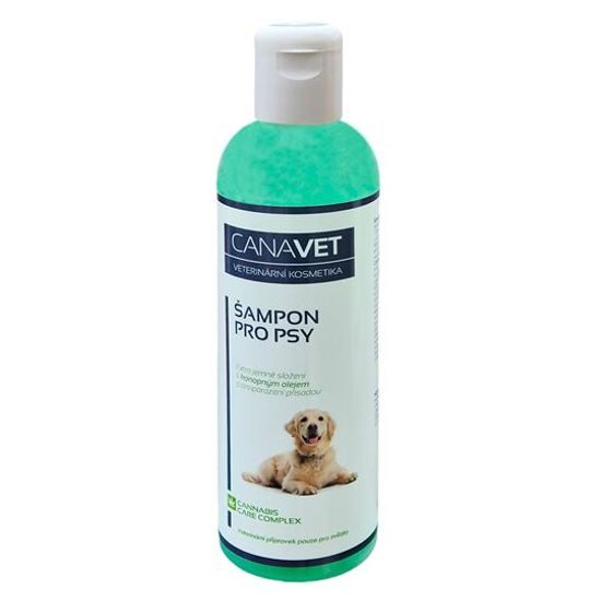 CANAVET šampon pro psy s přísadou Canabis 250ml