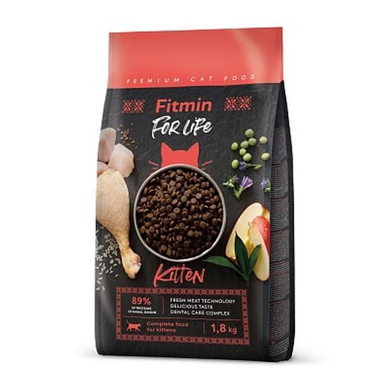 Fitmin For Life Kitten kompletní krmivo pro koťata 1,8 kg
