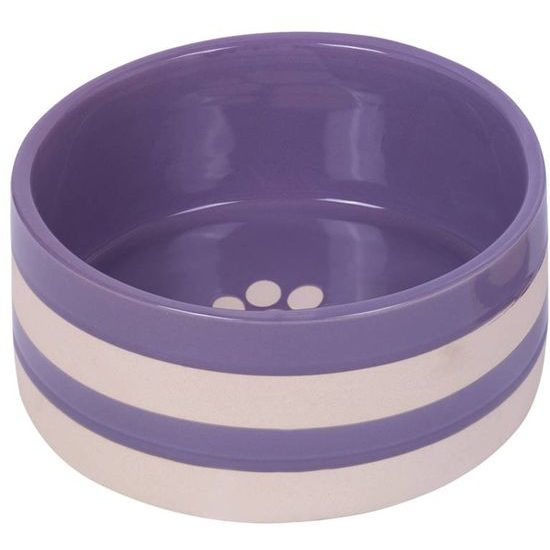 Nobby keramická miska Strio fialová 18 cm 1,25 l