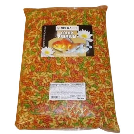 Krmivo-jezír.ryby color premium 5kg