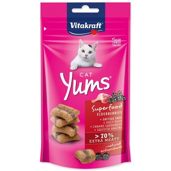 VITAKRAFT Cat Yums Superfood bezinky