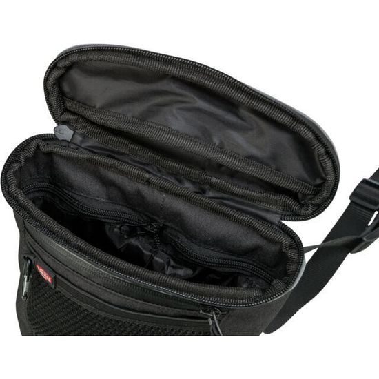 DUO Treat, taštička na pamlsky, 20 x 20 x 5 cm, polyester, antracitová