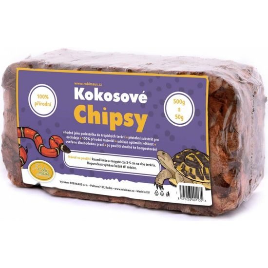 Stel.kokosové chipsy-kostka 500g