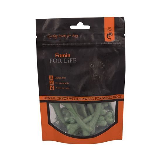 FFL dog treat dental chews with seaweed 70g