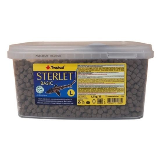Tropical Sterlet Basic L 3l /1,5kg vědro