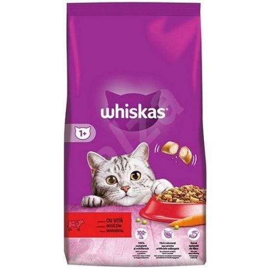 Whiskas 0,3kg hovězí granule