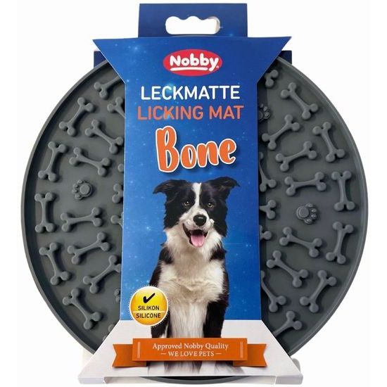 Nobby lízací podložka Bone 20 cm