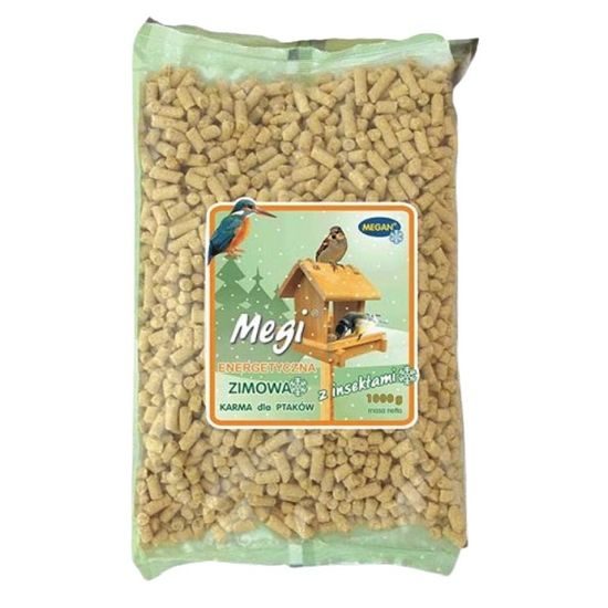 Megan zimní směs s hmyzem 1kg pro venkovní ptáky