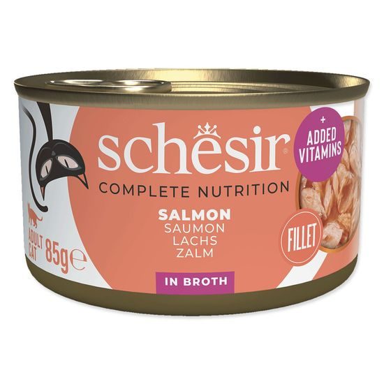 Konzerva SCHESIR Cat losos přírodní