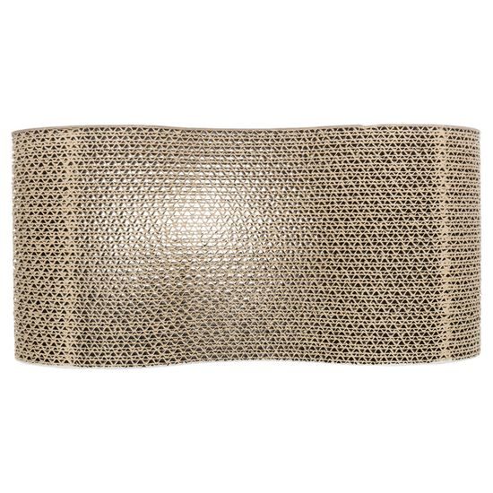 JUNIOR škrabací vlna karton 38 x 7 x 18 cm světlá lila/mátová